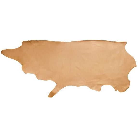 Hermann Oak Tooling Leather 4/5oz, B Grade Side