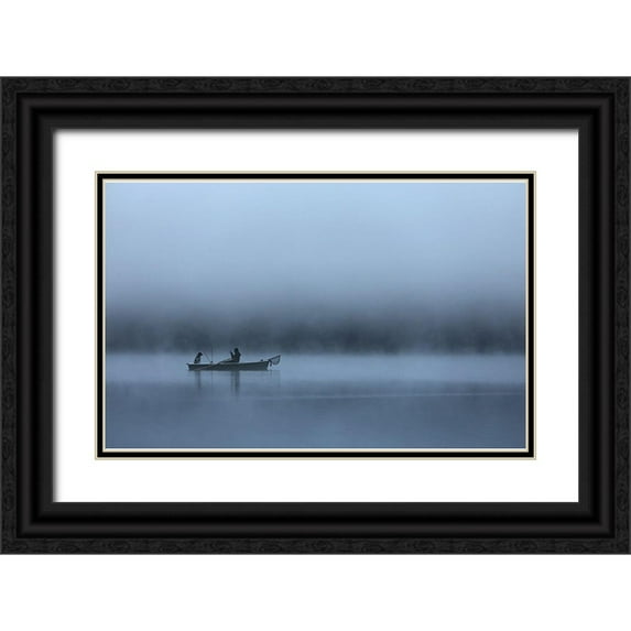 Hermann, Uschi 24x17 Black Ornate Wood Framed with Double Matting Museum Art Print Titled - Best Companion