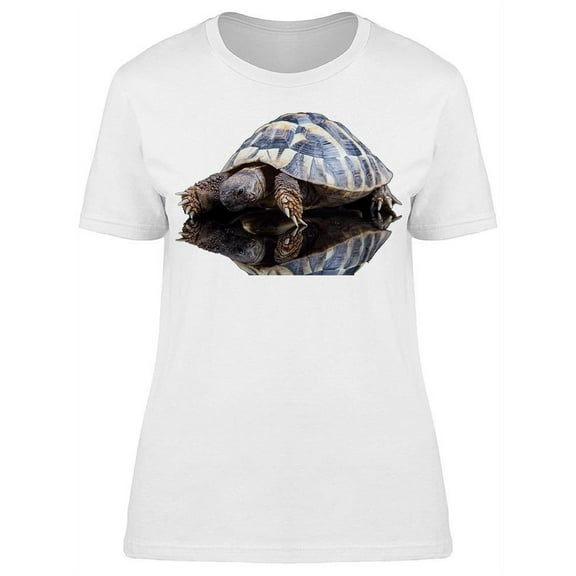 Hermann's Tortoise  T-Shirt Women -Image by Shutterstock, Female Medium