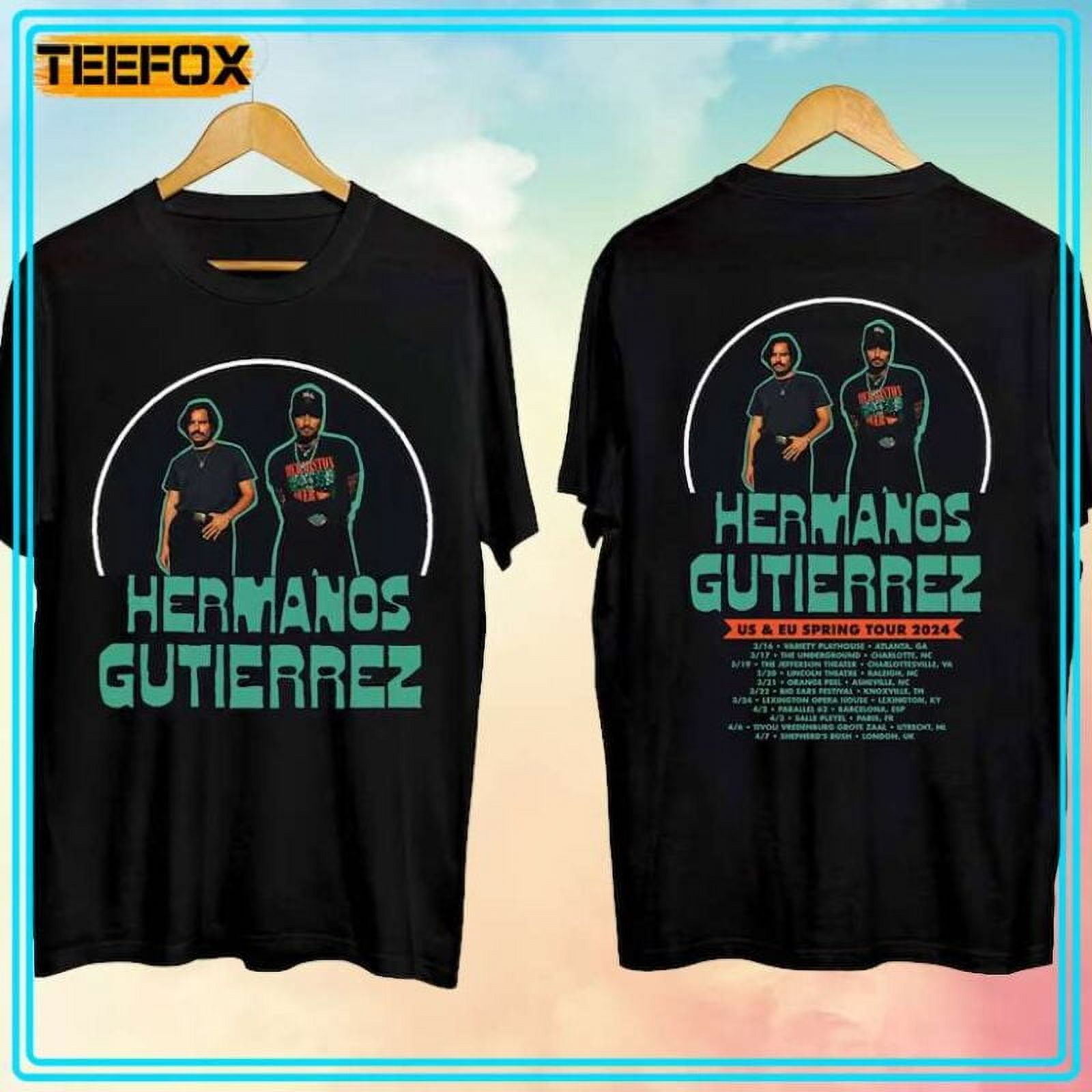 Hermanos Gutierrez US Spring Tour 2024 Concert TShirt