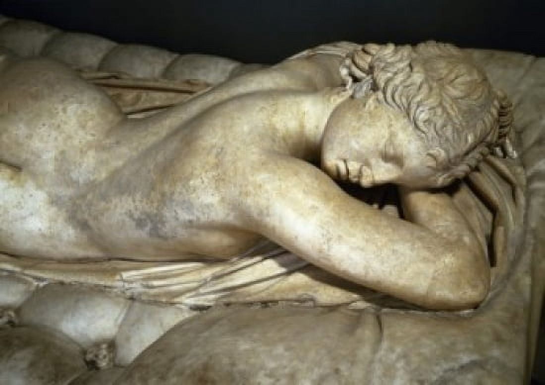 Hermaphroditus Asleep Greek Art Musee du Louvre Paris Canvas Art - (18 x 24)