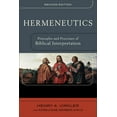thumbnail image 1 of Hermeneutics: Principles and Processes of Biblical Interpretation, (Paperback), 1 of 1