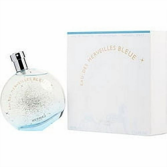 Hermes Eau des Merveilles Bleue Eau De Toilette for Women 3.4 oz