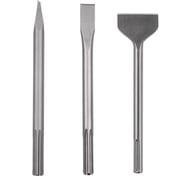 Hermes Hardware 3 - Piece, SDS-Max Chisel Set 16" Point/Flat/Wide For SDS Max Rotary Hammers - Heavy Demolition For Reinforced Concrete & Tile $14/each