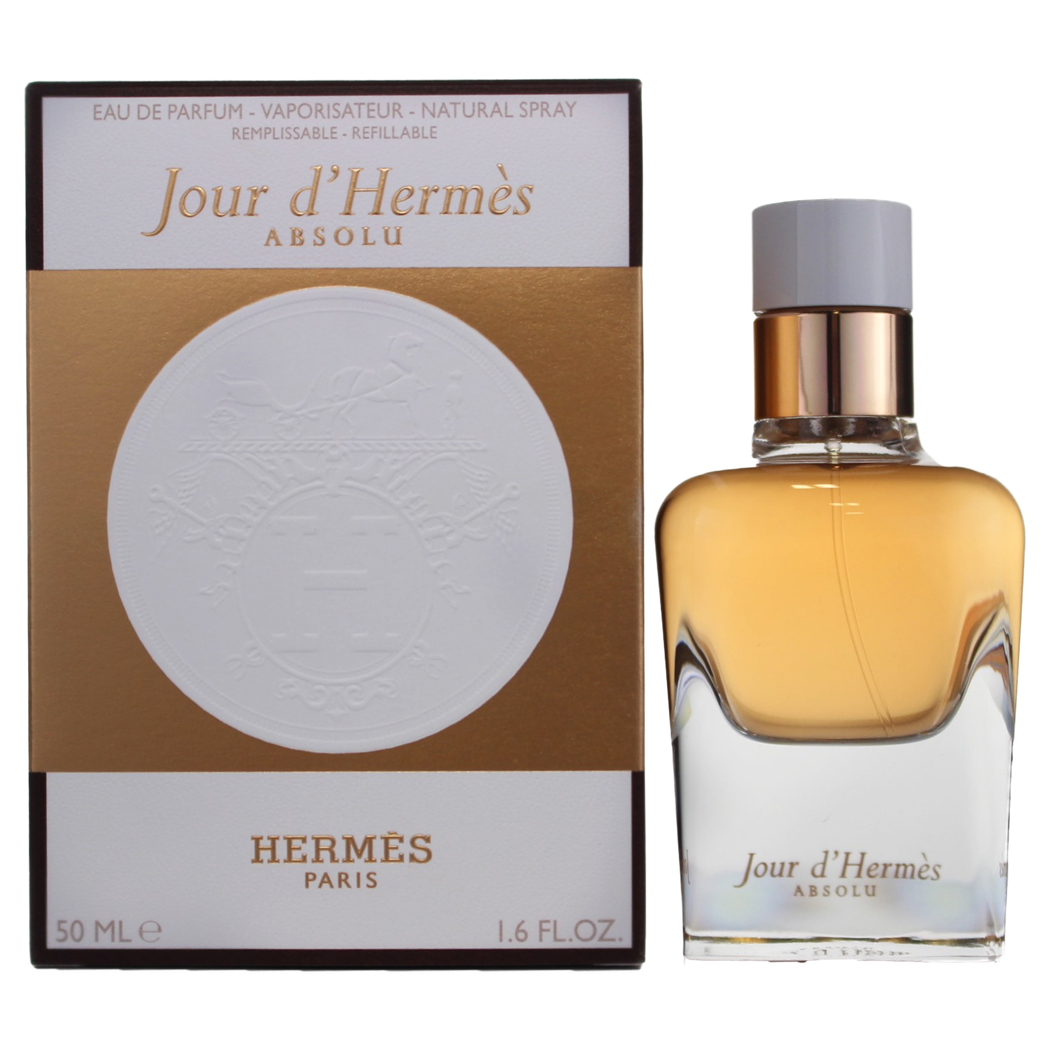 Hermes Jour D Hermes Absolu Eau de Parfum Perfume for Women 1.6 Oz Full Size