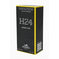 Hermes H24 Herbes Vives Eau De Parfum Rechargeable Spray for Men, 1.6 Ounce