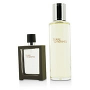 Hermes Terre DHermes Eau De Toilette Refillable Spray 30ml/1oz + Refill 125ml/4.2oz 2pcs