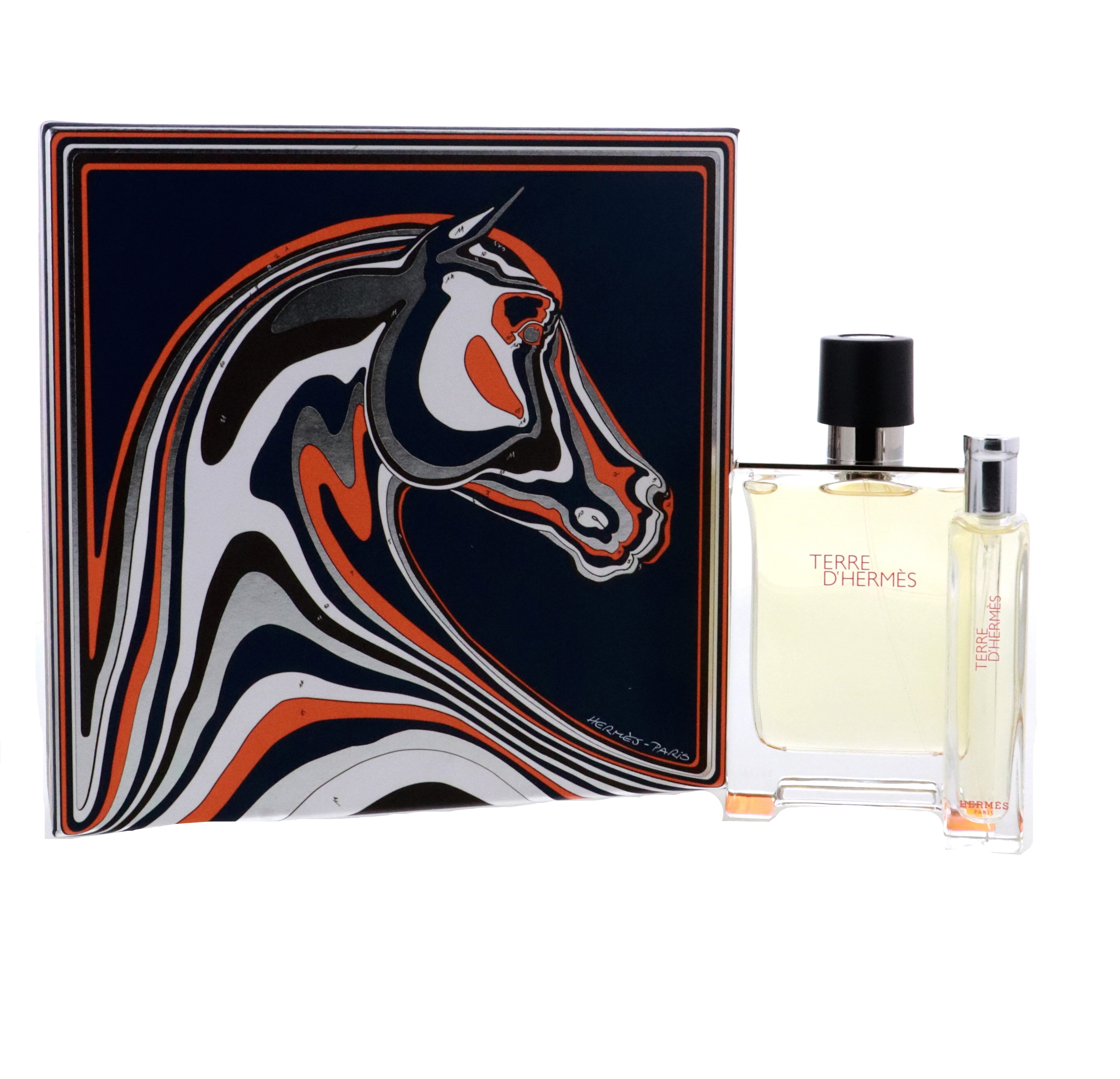 Hermes Terre D'Hermes Gift Set (EDT 3.3 oz, EDT 0.5 oz) - Walmart.com