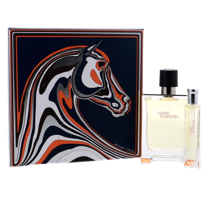 Hermes Terre D'Hermes Gift Set (EDT 3.3 oz, EDT 0.5 oz) - Walmart.com