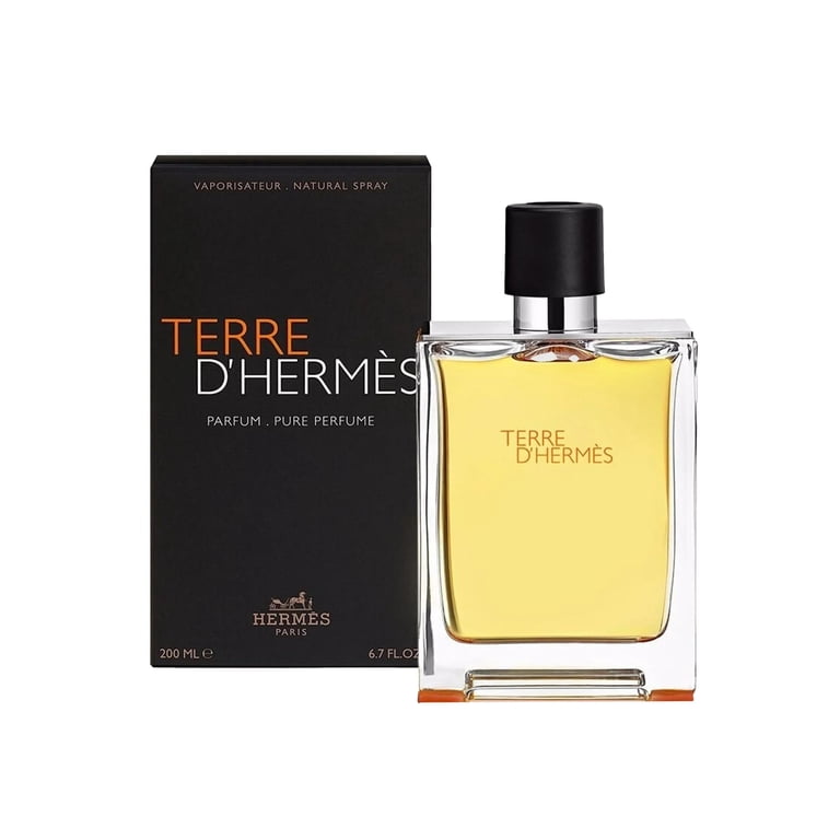 TERRE D'HERMÈS パルファム 200ml Hermes, Terre D'Hermes Pure Parfum Spray, 6.7oz, Multicolor