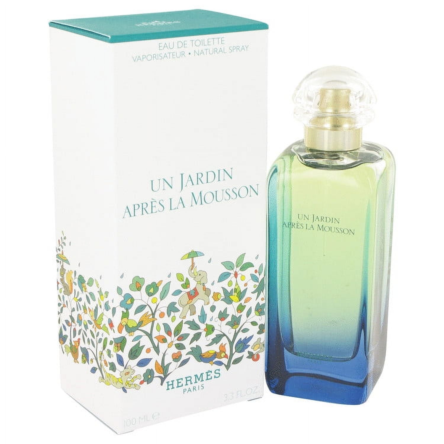 Hermes Un Jardin Apres La Mousson Eau De Toilette Spray for Women 3.4 oz