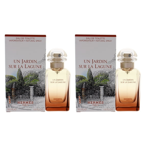 Hermes Un Jardin Sur La Lagune - Pack of 2 - 1.6 oz EDT Spray