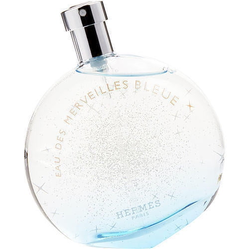 Hermes Unisex Eau Des Merveilles Bleu EDT Spray 3.4 oz (Tester) Fragrances 3346131795673