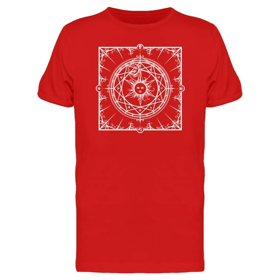 Hermetic Alchemy Magic Circle T-Shirt Men -Image by Shutterstock, Male 3X-Large
