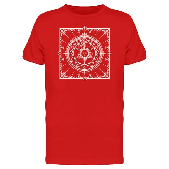 Hermetic Alchemy Magic Circle T-Shirt Men -Image by Shutterstock, Male 3X-Large