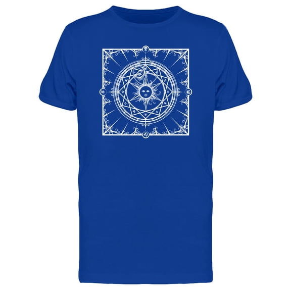 Hermetic Alchemy Magic Circle T-Shirt Men -Image by Shutterstock, Male 3X-Large