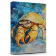 thumbnail image 1 of Hermit Crab Yellow Canvas Wall Art Animal Decor, Hermit Crab Yellow Canvas Prints Wild Animal Artwork for Living Room Bedroom Office 190HD532, 1 of 4
