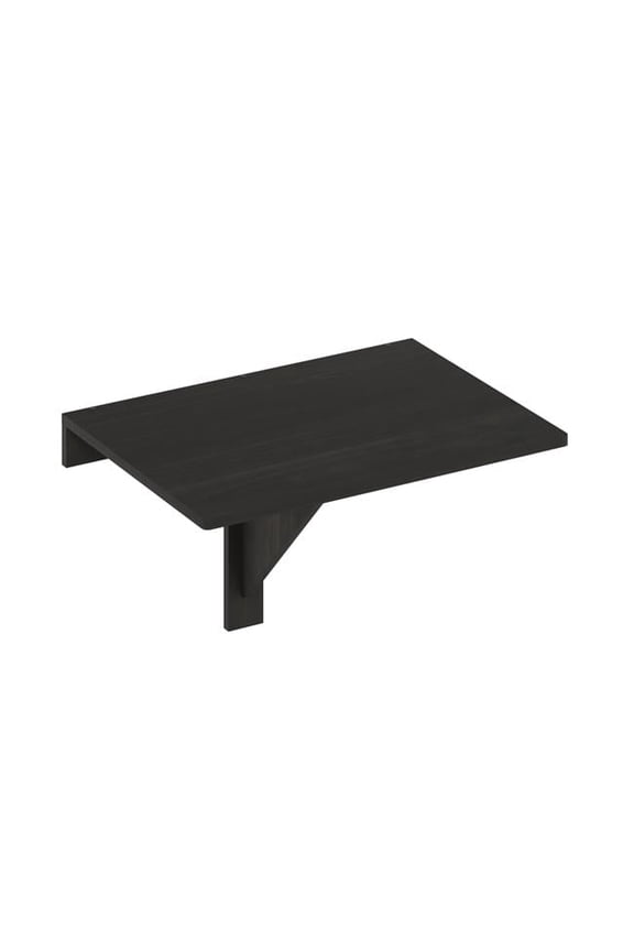 Hermite Wall Mounting Folding Table, Espresso