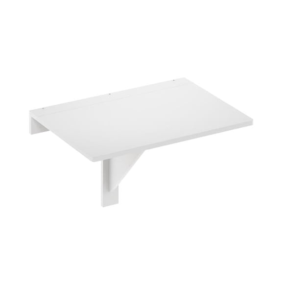 Hermite Wall Mounting Folding Table, White
