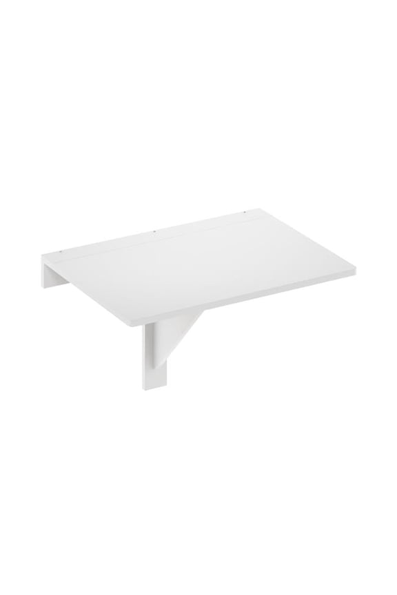 Hermite Wall Mounting Folding Table, White