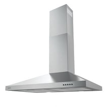 Hermitlux Range Hood 30 inch Stainless Steel, Wall Mount Vent Hood with Charcoal Filters, ‎HMX-USD24Y75-AC