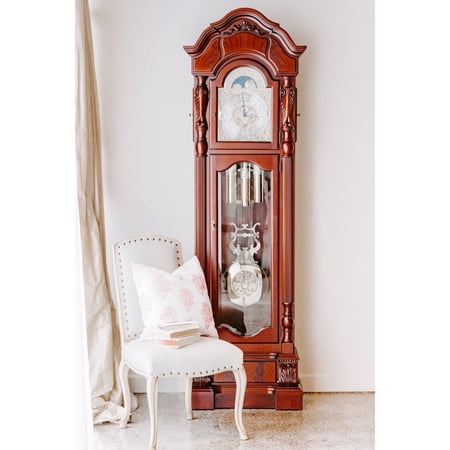 Hermle 010953N91171 Anstead Grandfather Clock - Cherry