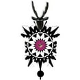 thumbnail image 1 of Hermle 11" Black and Pink Deer Cuckoo Wall Clock, 1 of 1
