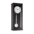 thumbnail image 1 of Hermle 22" Black and White Rectangular Regulator Pendulum Wall Clock, 1 of 1