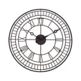 thumbnail image 1 of Hermle 24" Black Gallery Round Wall Clock, 1 of 1