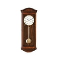 thumbnail image 1 of Hermle 26" Brown and White Rectangular Regulator Pendulum Wall Clock, 1 of 1