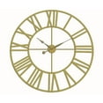 thumbnail image 1 of Hermle 32" Gold Round Gallery Wall Clock, 1 of 1