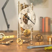 Hermle Lakin Mechanical Desk Clock Kit Build You Own Wind Up Clock