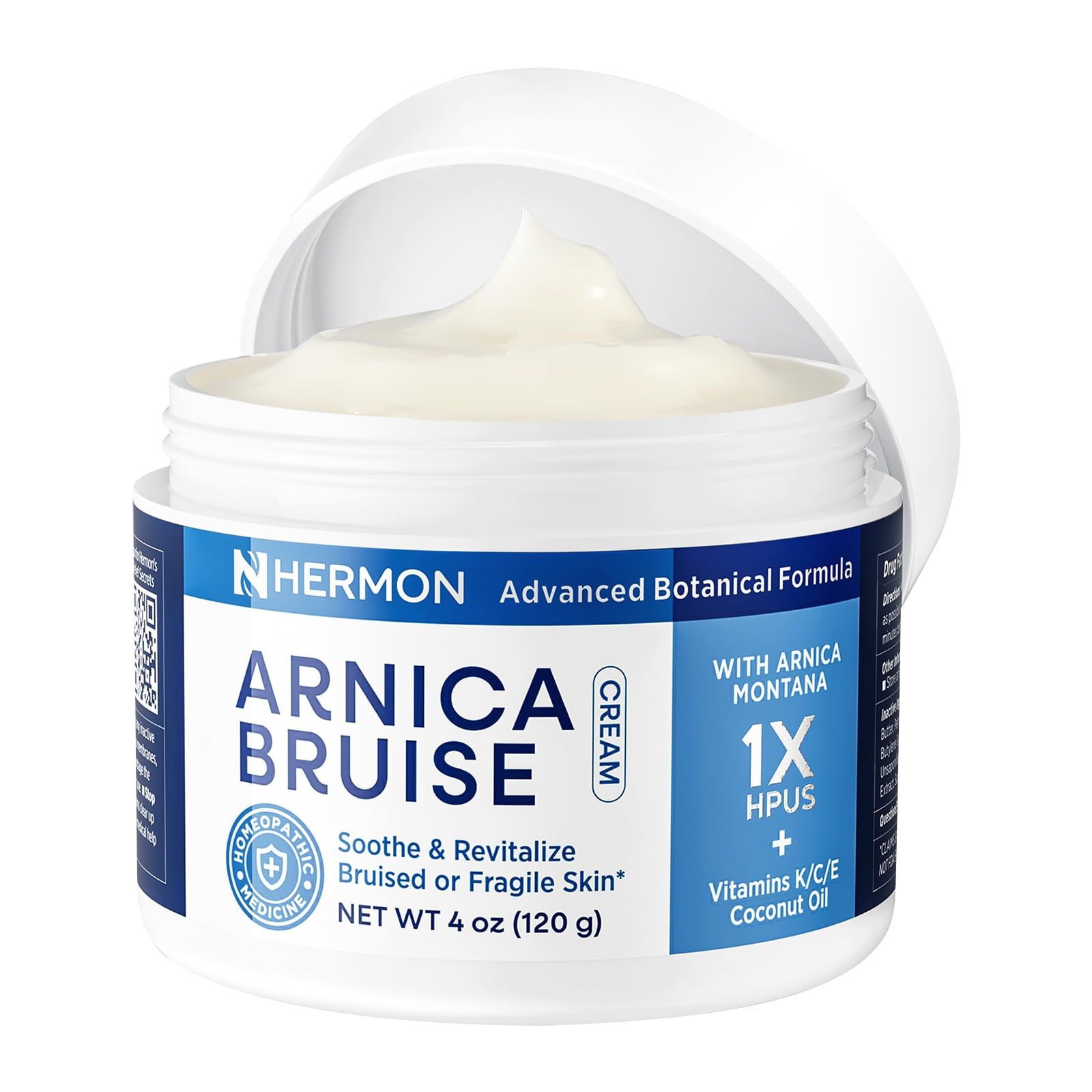 Hermon Arnica Bruise Cream Extra Strength FastActing for Bruising