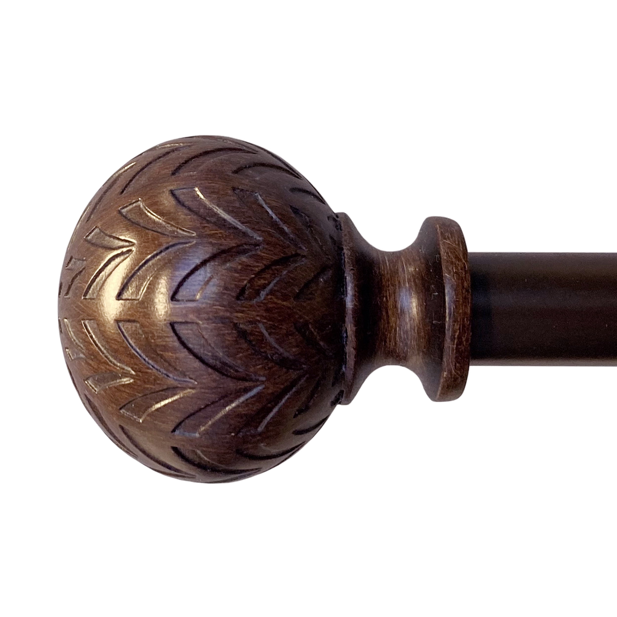 Hermosa 86-128 Rod Set 5/8 Inch - Walnut