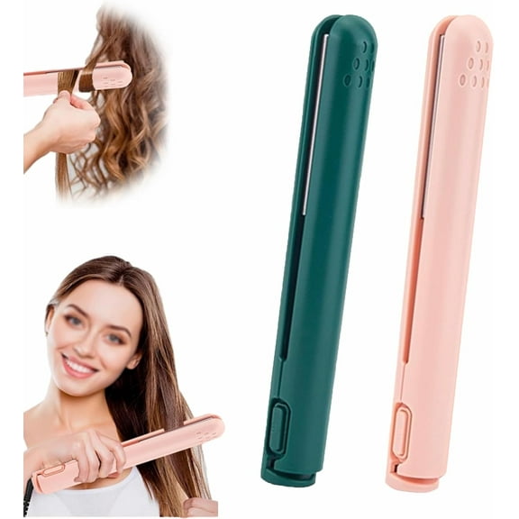 Hermsa Curling Iron, Hermsa Dualglam Mini Dual-Purpose Curling Iron, Dualglam Mini Dual-Purpose Curling Iron, Dual-Purpose Curling Iron for Short and All Hair Types-C