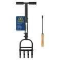 thumbnail image 1 of Hermsche Plug Aeration Manual Lawn Coring Aerator 4 Core with Slope Top Half-Open Slot Hollow Tine Lawn Aerator Heavy Duty Plug Core Aeration Tool for Compacted Soils and Lawns Yard, 1 of 7