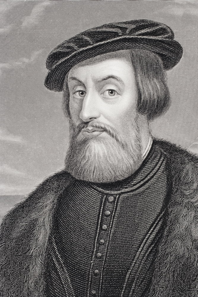 Hernan Cortes Fernando Cortes Monroy Pizarro Altamirano Marqus Del Valle De Oaxaca 1485-1547 Spanish Conquistador Canvas Art - Ken Welsh Design Pics (11 x 17)