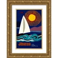 thumbnail image 1 of Hernandez, Jorge 17x24 Gold Ornate Wood Framed with Double Matting Museum Art Print Titled - Jibacoa, 1 of 4