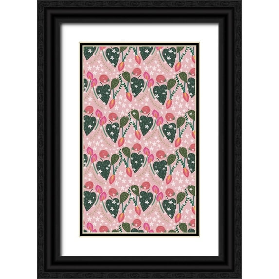 Hernandez, Larisa 10x14 Black Ornate Wood Framed with Double Matting Museum Art Print Titled - Mothers Love Collection E