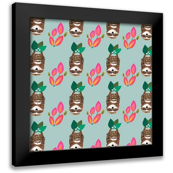 Hernandez, Larisa 12x12 Black Modern Framed Museum Art Print Titled - Mothers Love Collection H