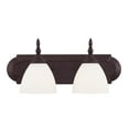 thumbnail image 1 of Herndon 2-Light Bathroom Vanity Light in English Bronze, 1 of 4