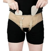 Hernia Belt for Men, Hernia Support Truss, Adjustable Waist Strap, 2 Removable Compression Pads, Breathable Material XX-Large46 - 52