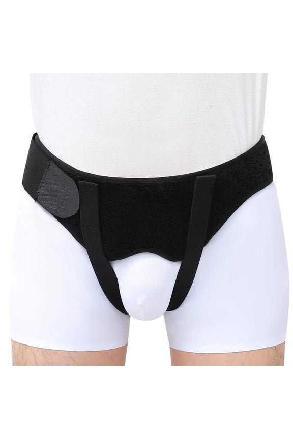 Hernia Belts Groin Hernia Support for Men Woman Double Sports Hernia Adjustable Waist Strap with Removable Compression Pads