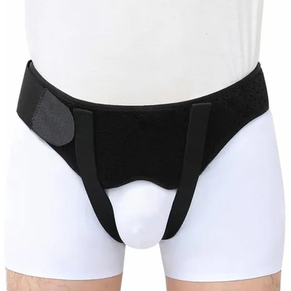 Hernia Support Truss, Hernia Belt For Male Black