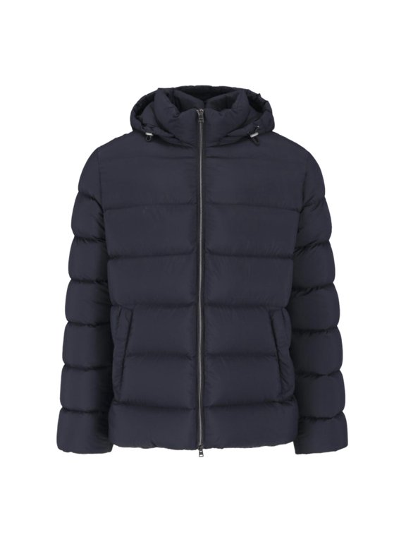 Black Il Bomber Technical Down Jacket (Men's)