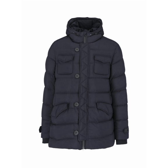 Herno Black L'eskimo Technical Fabric Down Jacket (Men's)