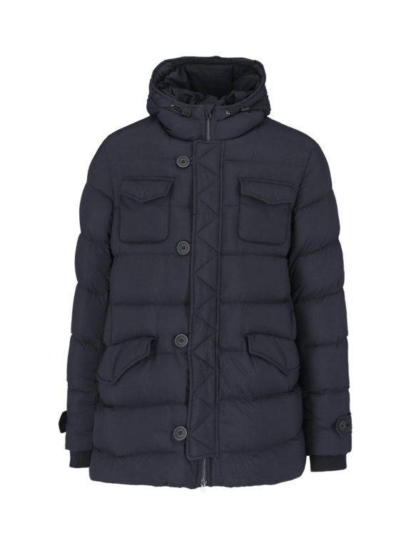 Black L'eskimo Technical Fabric Down Jacket (Men's)