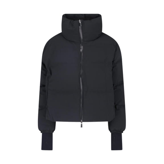 Herno Black Zip High-Neck Down Jacket (Women's)