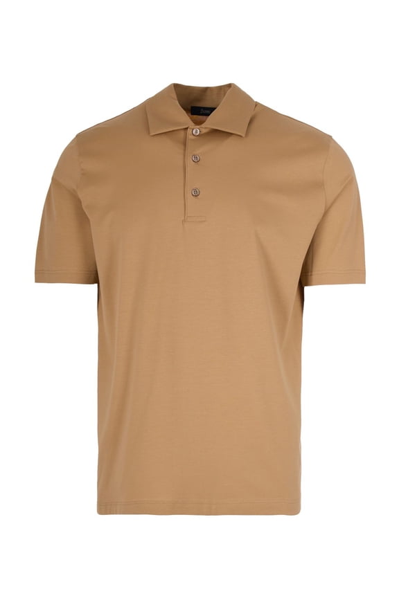 Classic French Collar Polo In Stretch Jersey (Men's)