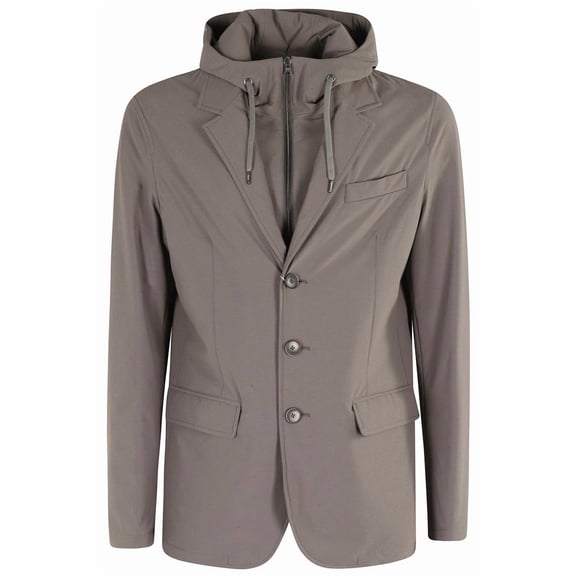 Herno Dark Dove Gray Jacket (Men's)
